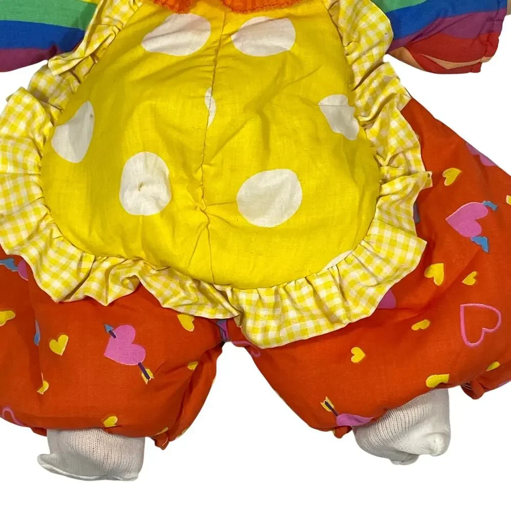 Vintage 1980s Coleco Cabbage Patch Circus Kids Clown Doll Mask Hat Multicolor